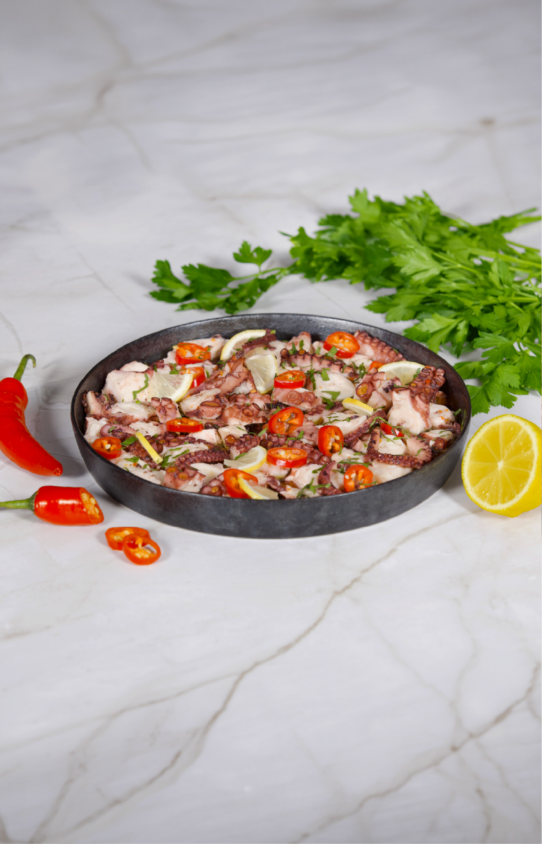 Marinated West Australian Octopus